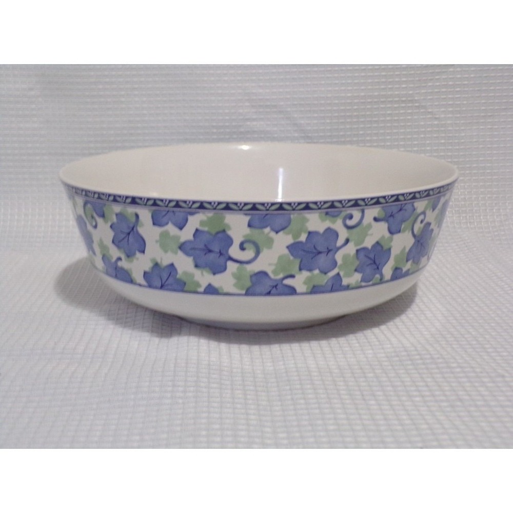 Pfaltzgraff Stoneware Vegetable Round Serving Bowl "Blue Isle"‎ 9" Rd  x 3" Dp